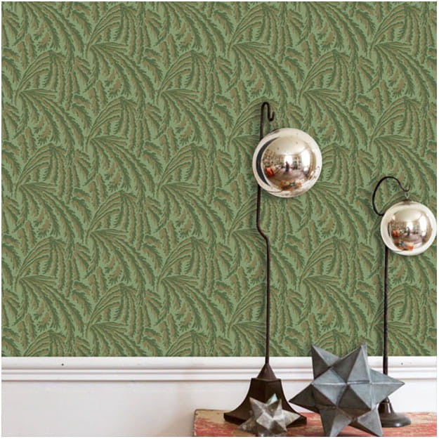 Les Dominotiers AFDC_AFDC203/4 Magic Garden Willow - tapeta w roślinny motyw w stylu art deco