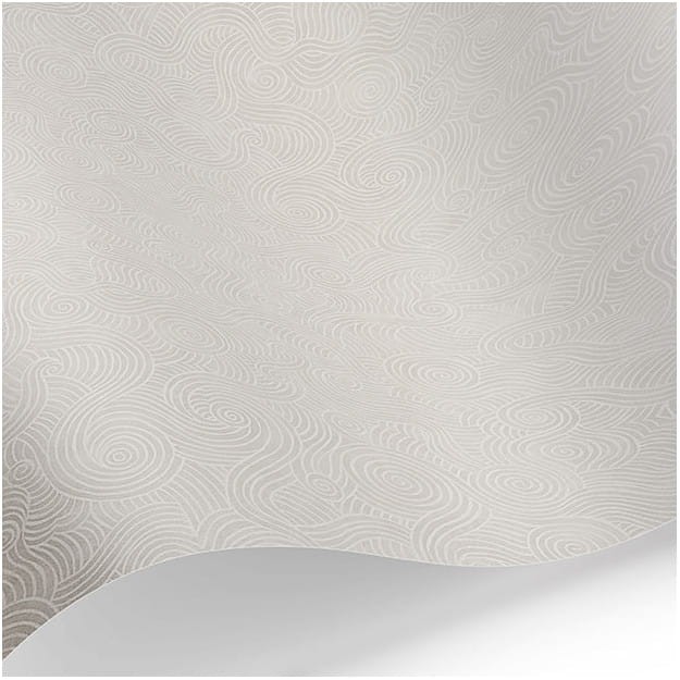 Les Dominotiers AFDC_AFDC206/2 Magic Garden Enchanted Water - tapeta w minimalistyczne fale