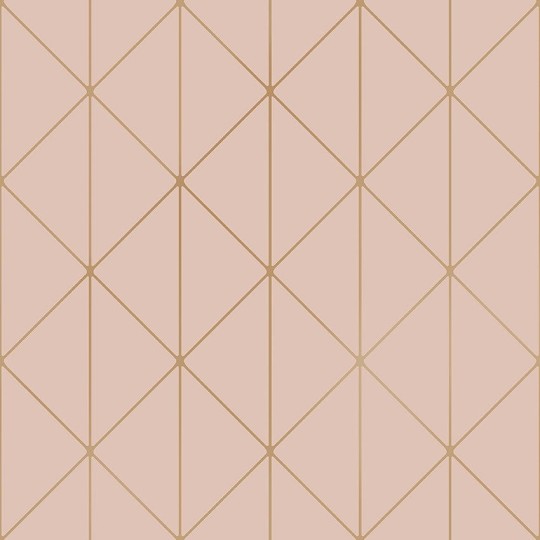 Boras Tapeter 4739 Graphics Diamonds Pink - tapeta geometryczna w linie