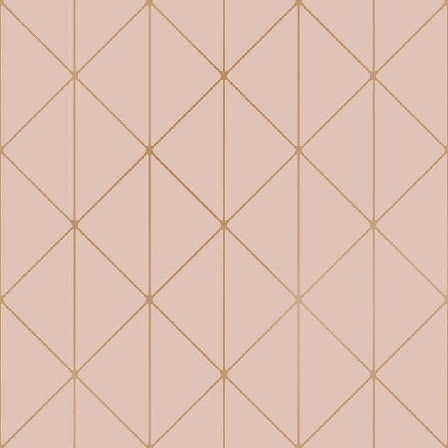 Boras Tapeter 4739 Graphics Diamonds Pink - tapeta geometryczna w linie