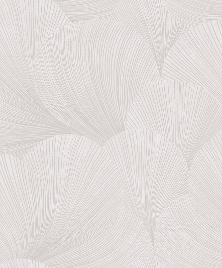 Boras Tapeter 4742 Graphics Mirage White - tapeta w liście miłorzębu