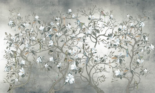 Wonderwall 35 0309 08 Primavera - mural w drzewo