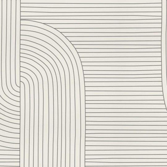 Les Dominotiers DOM_705 Volume 9 Abstraction Lines Black & beige - mural w linie