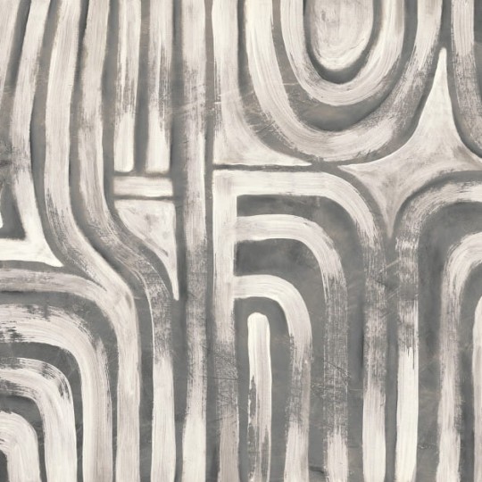 Les Dominotiers DOM_901 Naturalessence Ethnic Geometry - mural w nieregularne linie