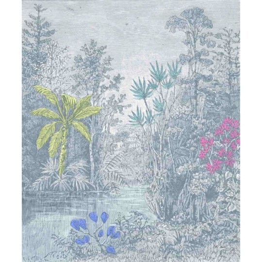 Les Dominotiers DOM_309 Volume 5 Rain Forest - mural w egzotyczny las
