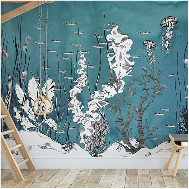 Les Dominotiers DOM_311/2 Volume 5 Underwater Midnight - mural w podwodny świat