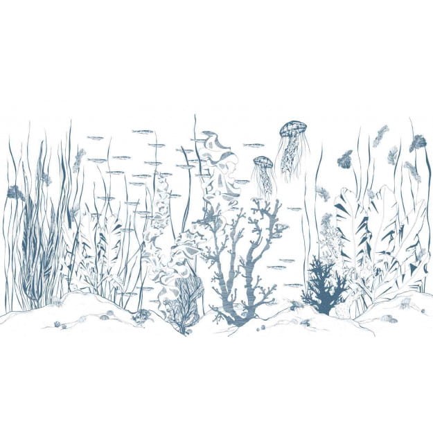 Les Dominotiers DOM_311/1 Volume 5 Underwater Blue - mural w podwodny świat