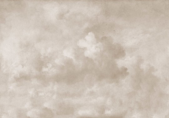 Rebel Walls R18818 Scenic Landscapes Vintage Clouds Beige - mural w chmury