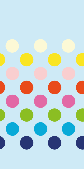 Rebel Walls R20027 Happy Socks Big Dots Rainbow - mural w duże kropki