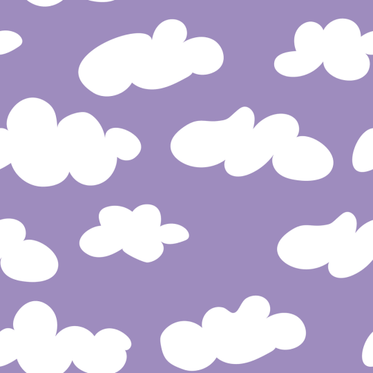 Rebel Walls R20034 Happy Socks Cloudy Lilac - mural w chmury