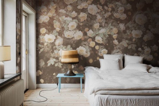 Rebel Walls R18858 Mystic Shades Regal Rose Vintage - mural w róże