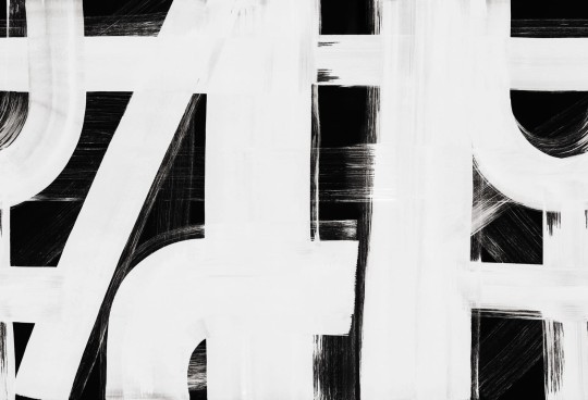 Rebel Walls R20181 Mystic Shades Bold Lines Black - mural w abstrakcyjny wzór