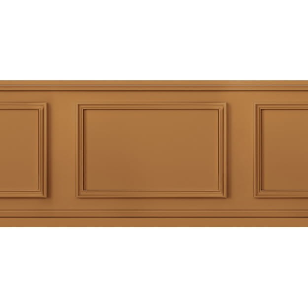 Les Dominotiers DOM_1005 Wooden Bases Dolce Latte - tapeta imitująca boazerię