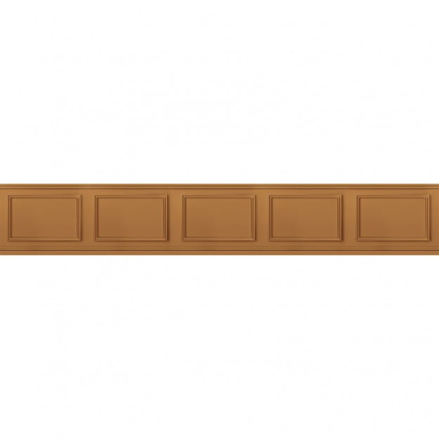 Les Dominotiers DOM_1005 Wooden Bases Dolce Latte - tapeta imitująca boazerię