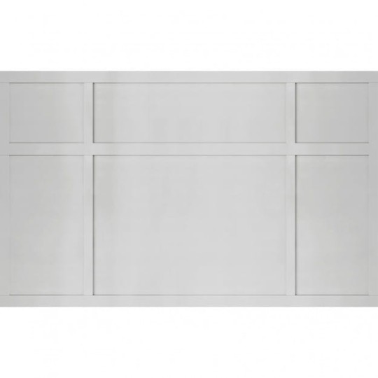 Les Dominotiers DOM_2037 Volume 11 Wall Panelling Charles Pearl - mural w delikatny górski pejzaż w formie boazerii angielskiej