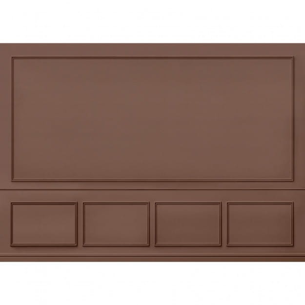 Les Dominotiers DOM_2024 Volume 11 Wall Panelling Lucien Terra - mural imitujący francuskie listwy ścienne