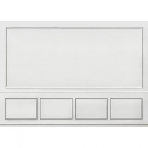 Les Dominotiers DOM_2019 Volume 11 Wall Panelling Lucien Pearl - mural imitujący francuskie listwy ścienne