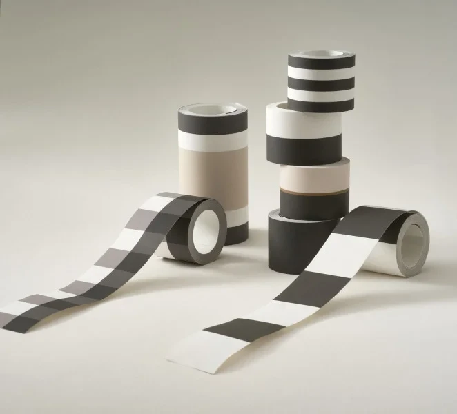 Casadeco 200377817 Galons & Frises La Charmante Bleu outremer/amarena - border w kratkę