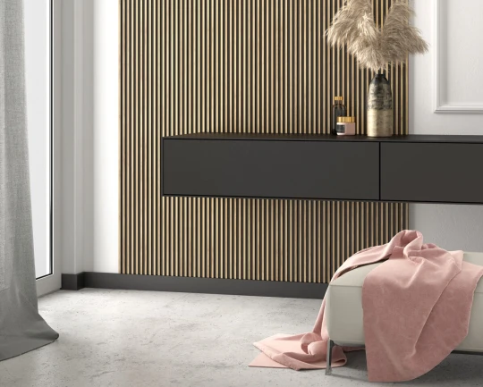 Listwa podłogowa Mardom MD359B czarna