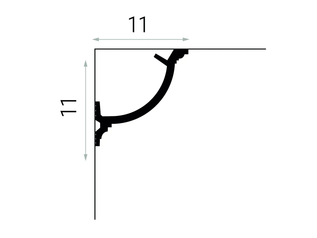 Listwa sufitowa Mardom QL027