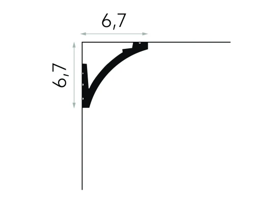 Listwa sufitowa Mardom MD380