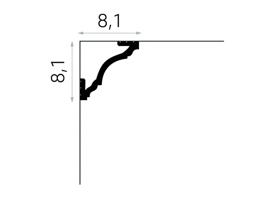 Listwa sufitowa Mardom MD213F elastyczna
