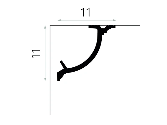 Maskownica karnisza Mardom QL027
