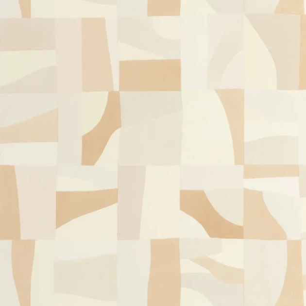 Caselio 105461152 Azur Aix Beige - tapeta w abstrakcyjny wzór