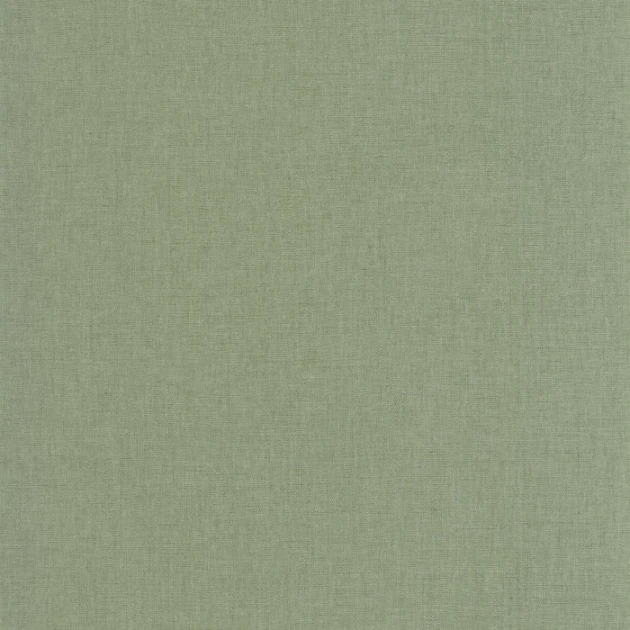 Caselio 103227602 Graphic Uni Mat Vert sauge - matowa zielona tapeta imitująca len