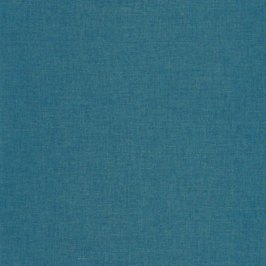 Caselio 103236250 Graphic Uni Metallise/Irise Bleu madura dore - ciemnoniebieska tapeta imitująca len z połyskującymi akcentami