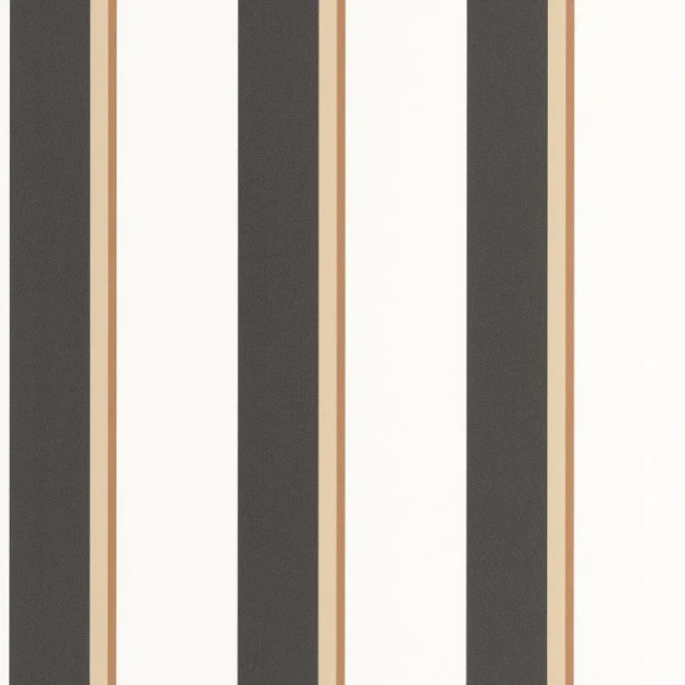 Caselio 105530941 Graphic Linear Noir camel - tapeta w pasy