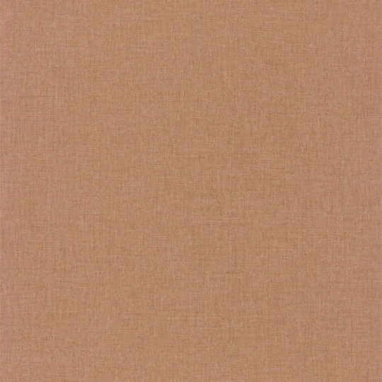 Caselio 68522621 Graphic Linen Uni Cafe au lait - brązowa tapeta imitująca len