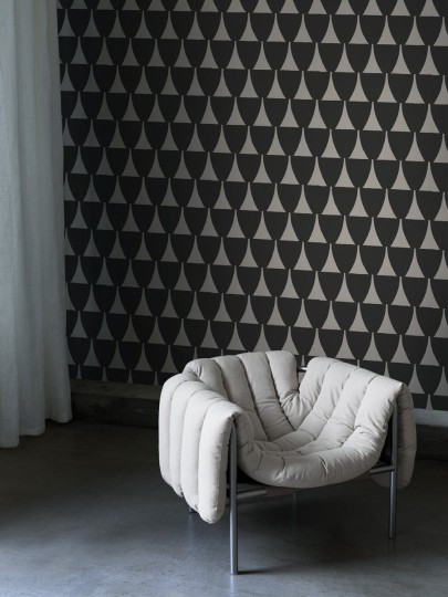 Boras Tapeter 9547W Studio Vase Black - mural geometryczny