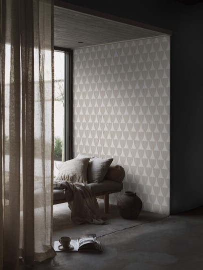 Boras Tapeter 9548W Studio Vase Beige - mural geometryczny