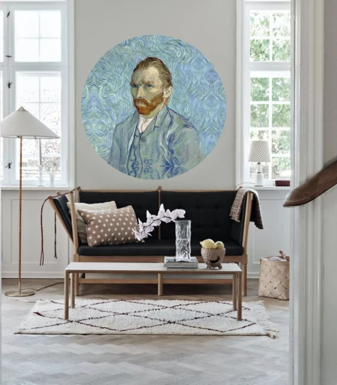 Wallcolors Dots Vincent - okrągły mural w Van Gogh