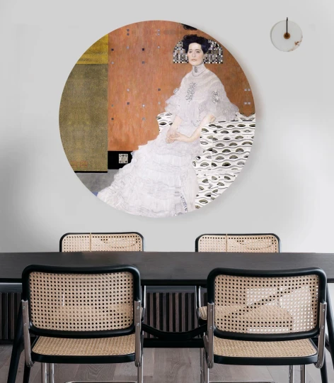Wallcolors Dots Fritza - okrągły mural w dzieło Gustava Klimta