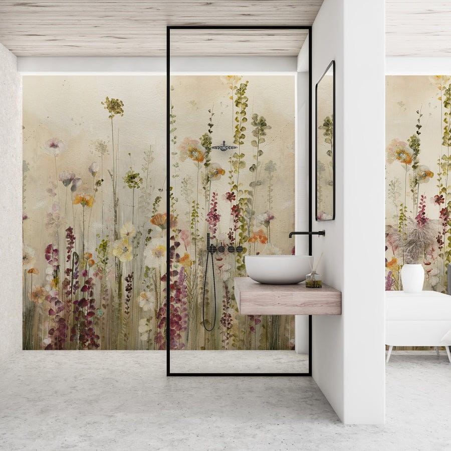 Wall Art Semiramide- mural w kwiecistą łąkę