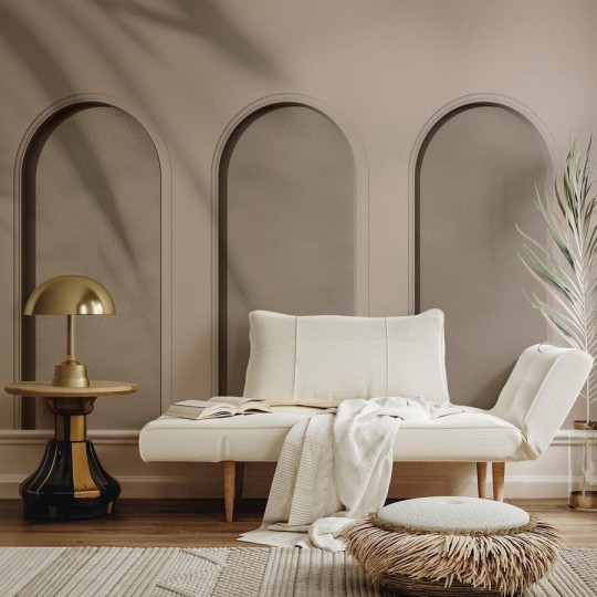 Wall Art 2023/2024 Libra Beige - mural w architektoniczny motyw