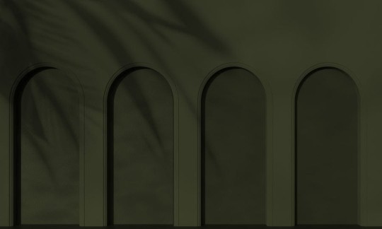 Wall Art Libra Olive - mural w architektoniczny motyw