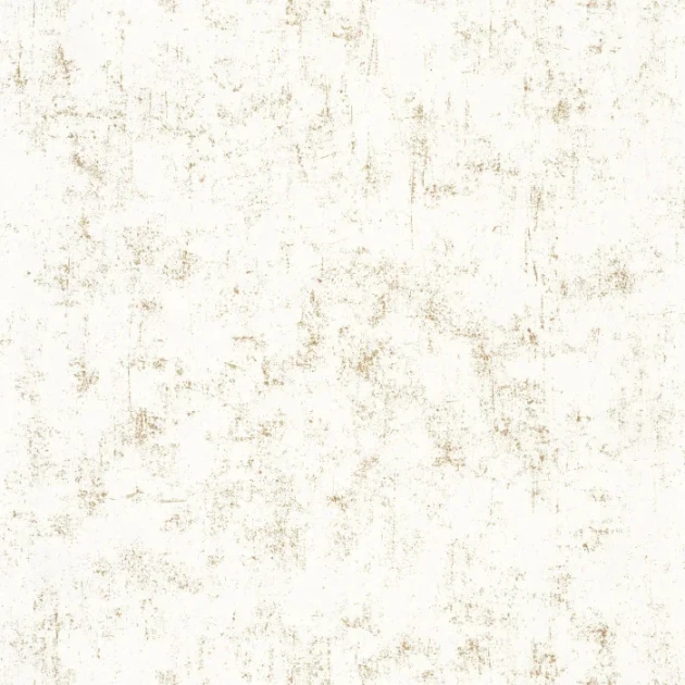 Caselio 101491320 Color Box 3 Beton Uni Blanc neige dore - tapeta imitująca strukturę betonu z miedzianymi akcentami