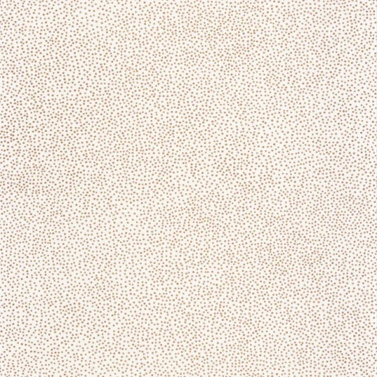 Caselio 101730020 Color Box 3 Green Life Sparkle Blanc or - tapeta w drobne złote kropki