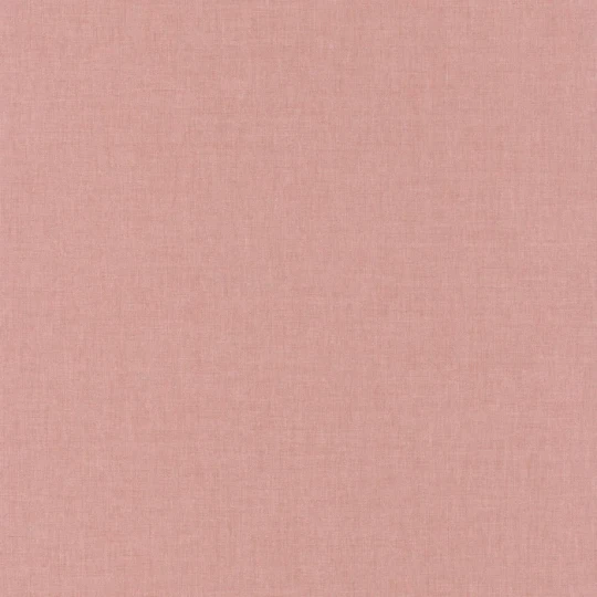 Caselio 68524407 Color Box 3 Linen Uni Rose - tapeta imitująca len