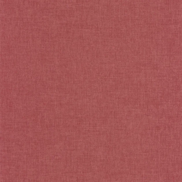 Caselio 68525760 Color Box 3 Linen Uni Lie de vin - tapeta imitująca len