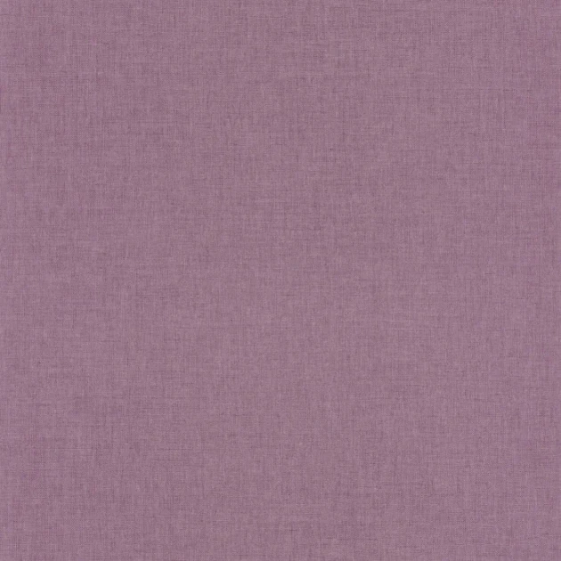 Caselio 68525642 Color Box 3 Linen Uni Aubergine - tapeta imitująca len