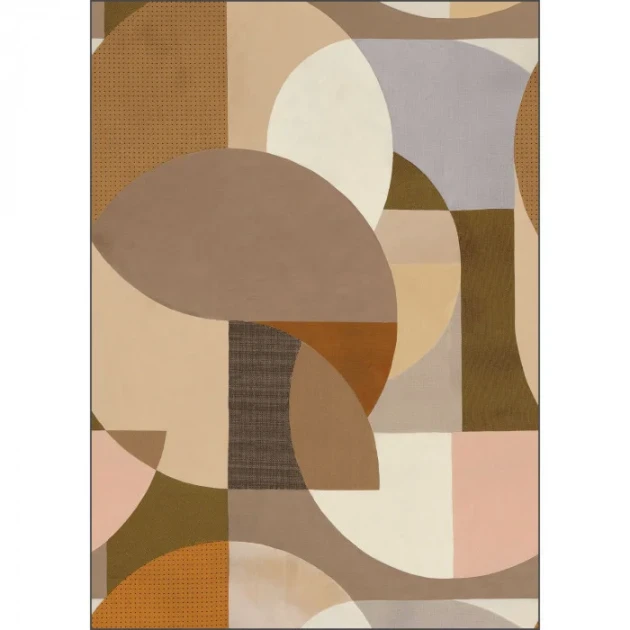 Caselio 105891205 Color Box 3 London Beige marron S - mural w geometryczny motyw