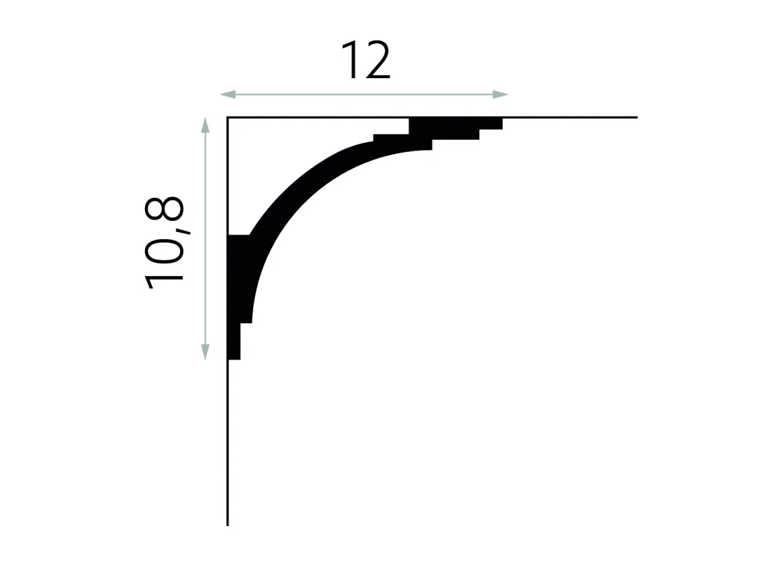 Listwa sufitowa Mardom MD105