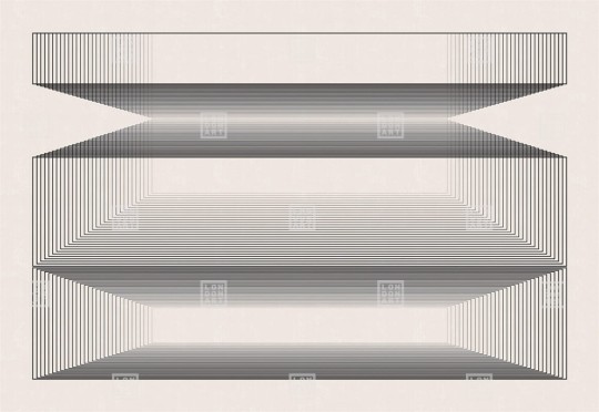 London Art 24001 1 Exclusive Wallpaper 24 Lizard - mural w linie tworzące trójwymiarowy wzór