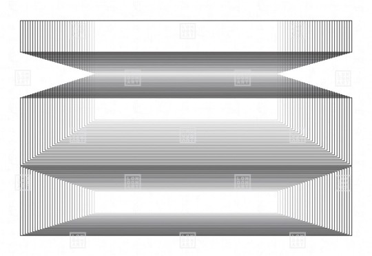 London Art 24001 2 Exclusive Wallpaper 24 Lizard - mural w linie tworzące trójwymiarowy wzór
