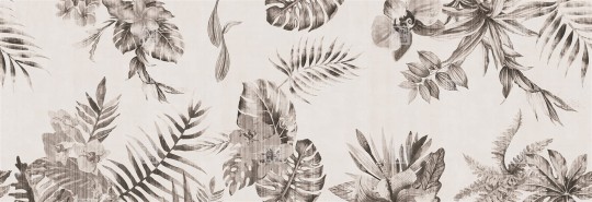 London Art 24007 1 Exclusive Wallpaper 24 Hung up on a dream - mural w delikatne liście