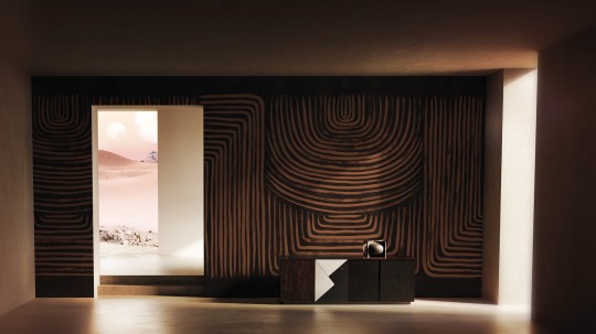 London Art 24008 4 Exclusive Wallpaper 24 In the wilderness - mural w linie